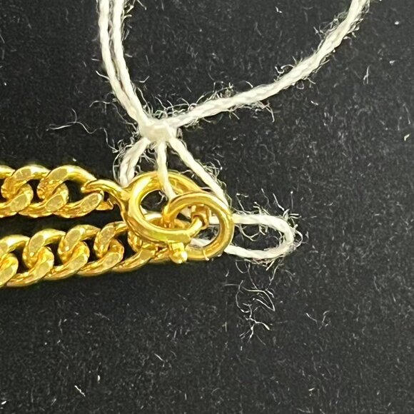 Christian Dior Crystal CD Pendant Necklace - Picture 9 of 10